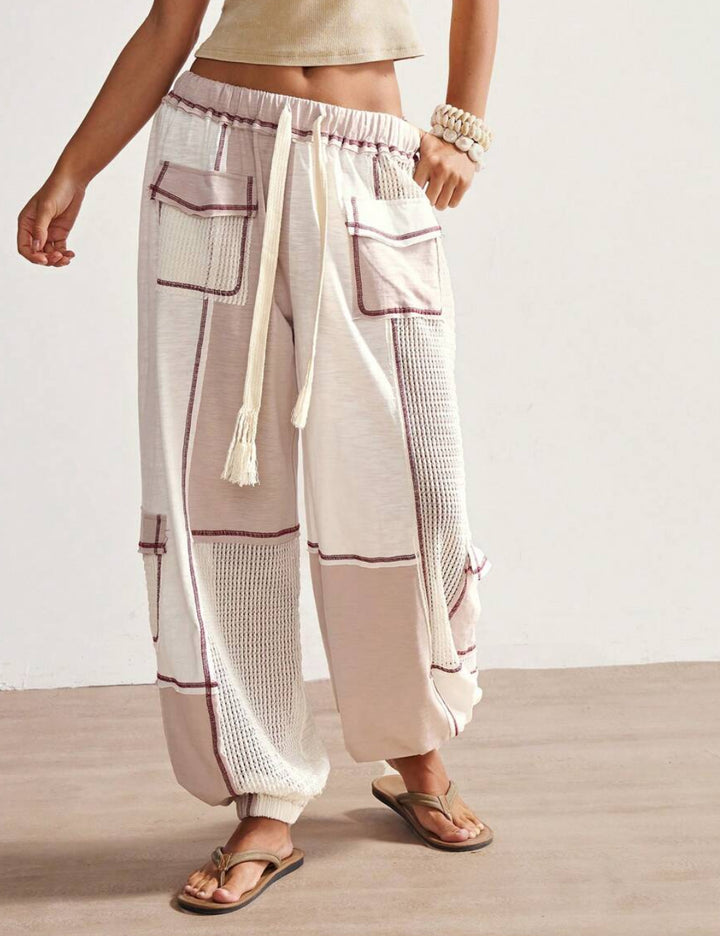 Pantaloni Shein Curve+, mix culori