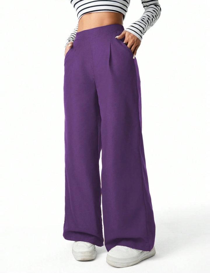 Pantaloni Shein, mov