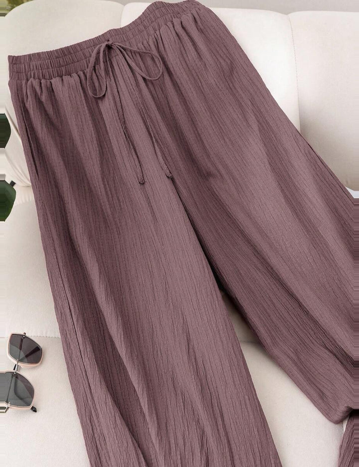 Shein Curve+ nadrág, lila
