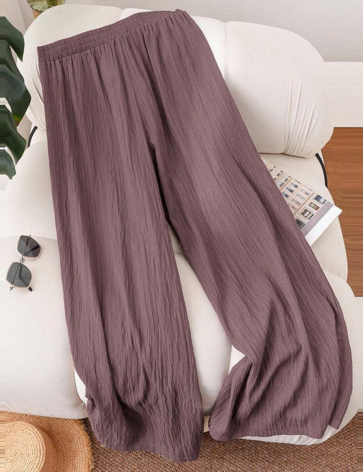 Shein Curve+ nadrág, lila
