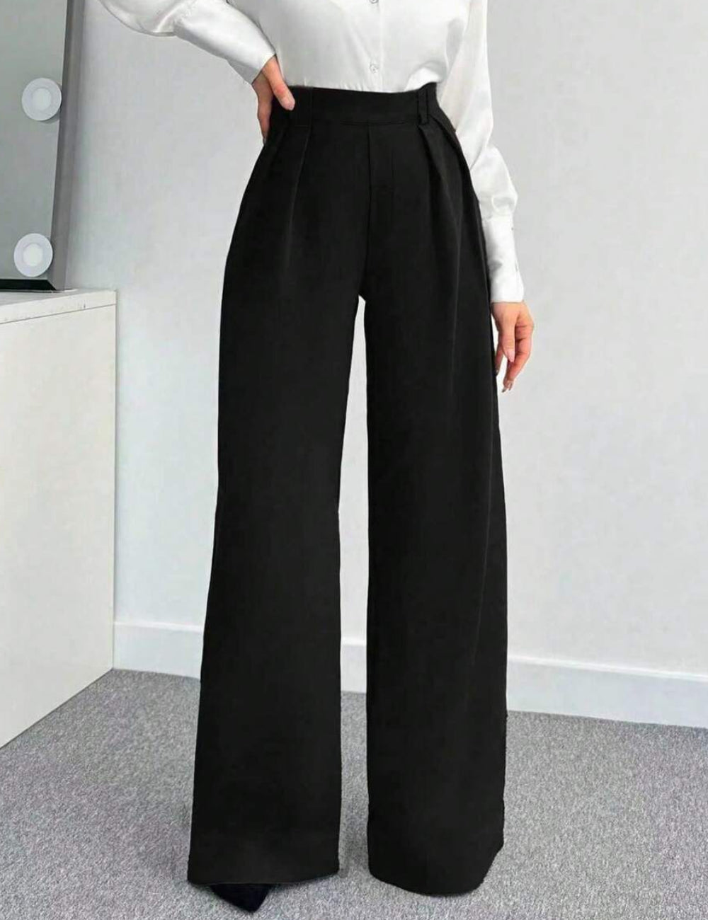 Pantaloni Shein, negru