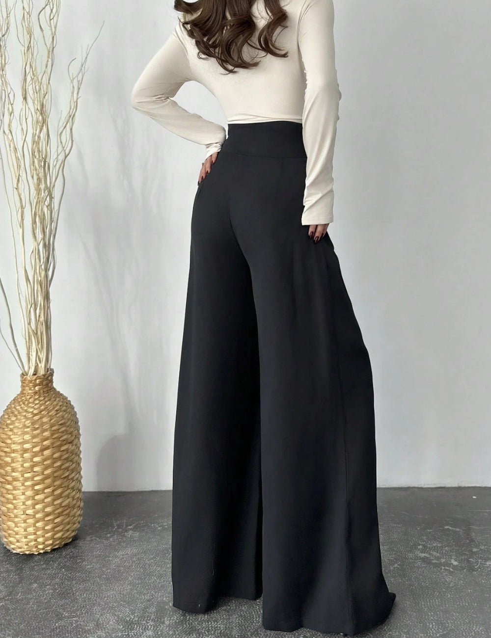 Pantaloni Shein, negru