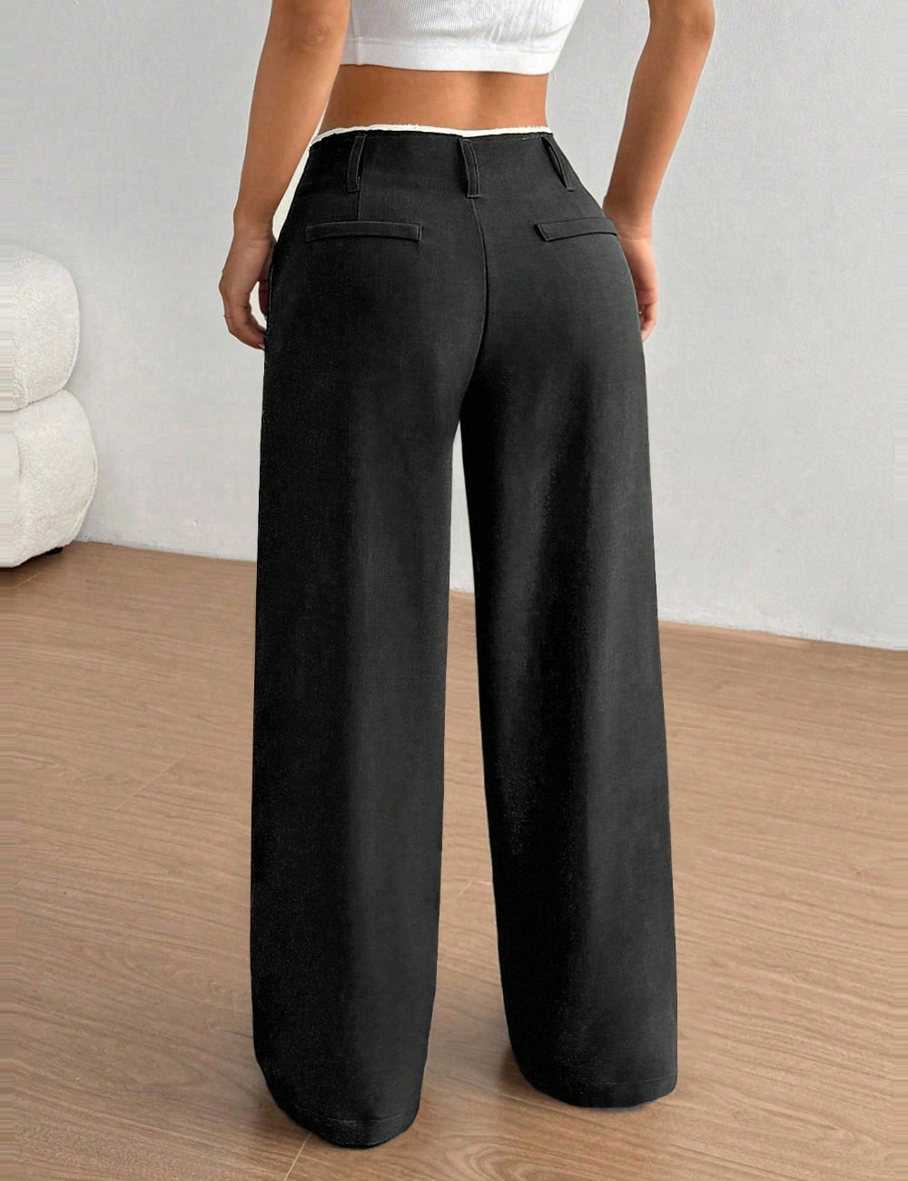 Pantaloni Shein, negru