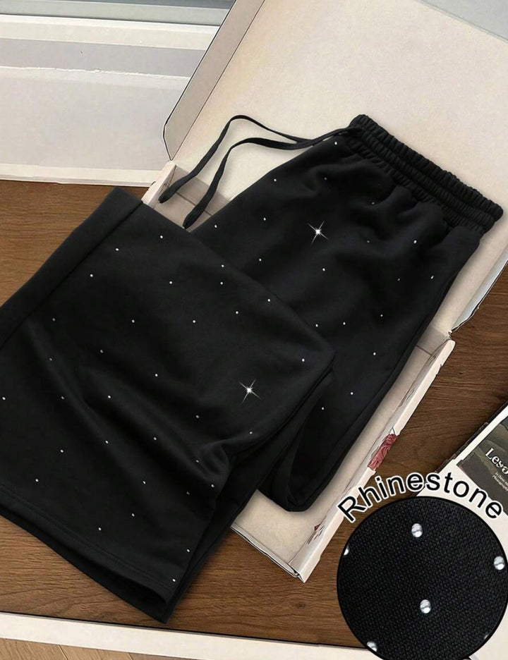 Pantaloni Shein Curve+, negru