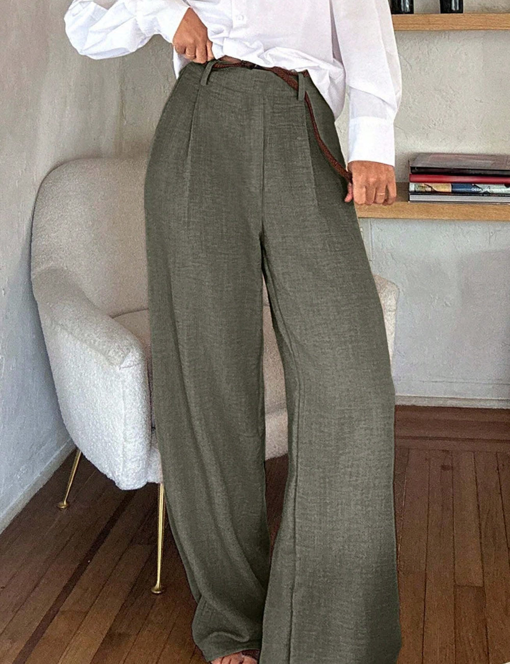 Shein nadrág, zöld