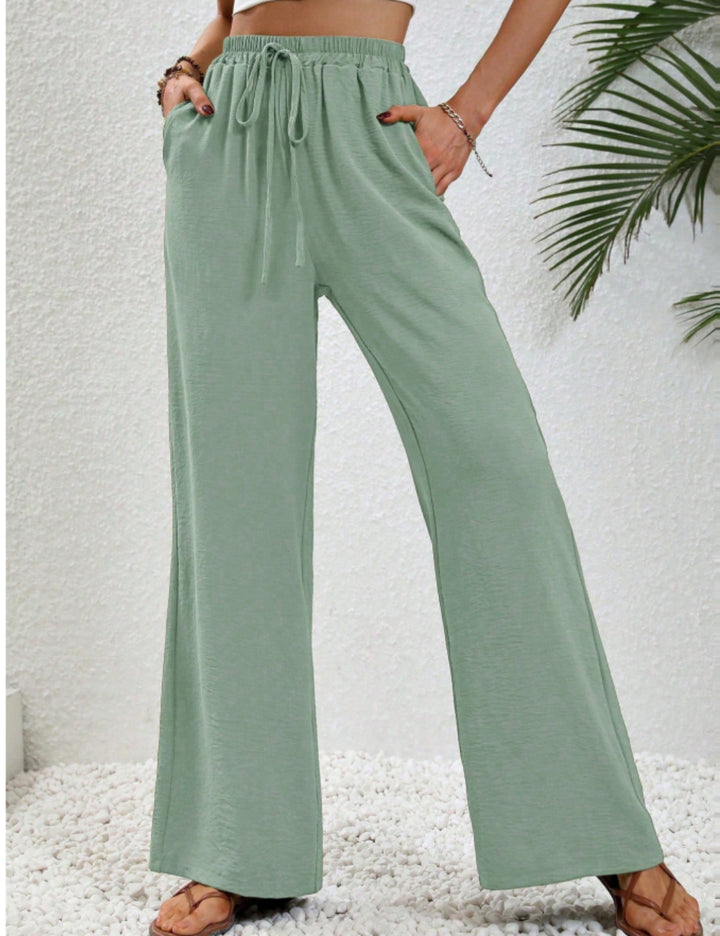 Pantaloni Shein, verde