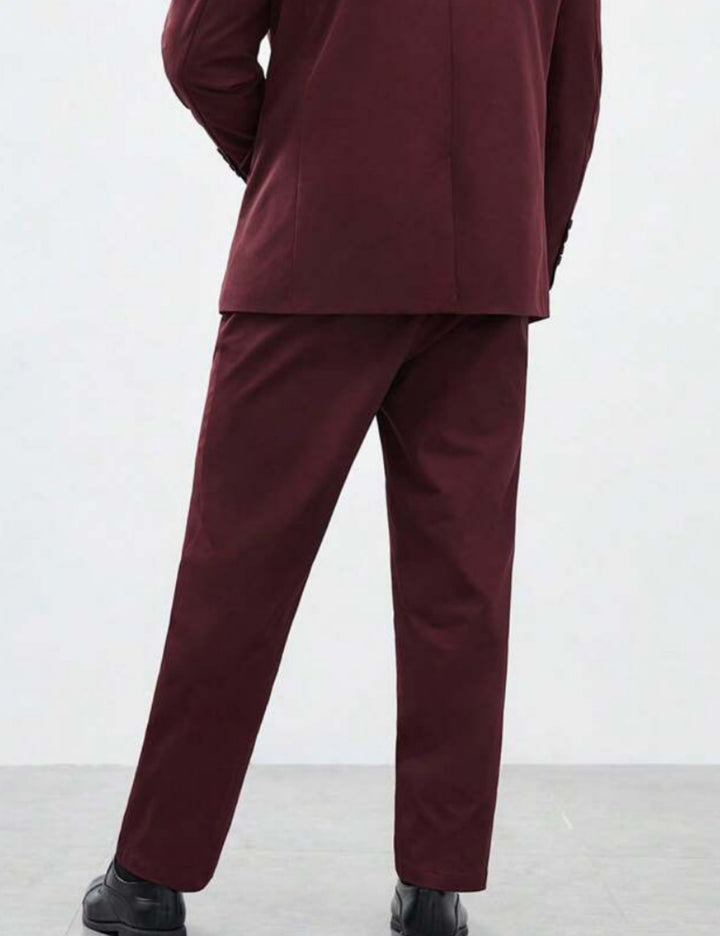 Pantaloni Shein, vișiniu