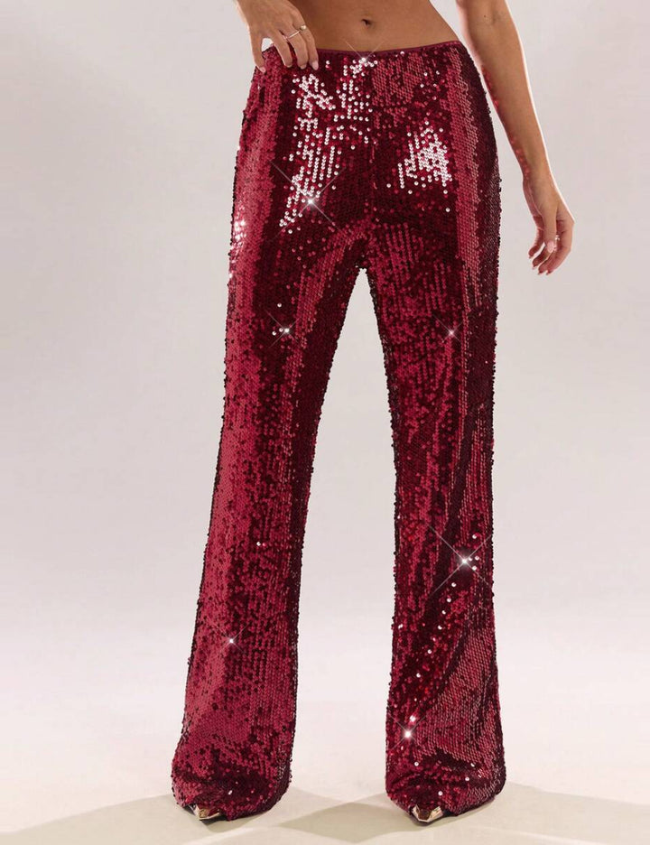 Pantaloni Shein, vișiniu