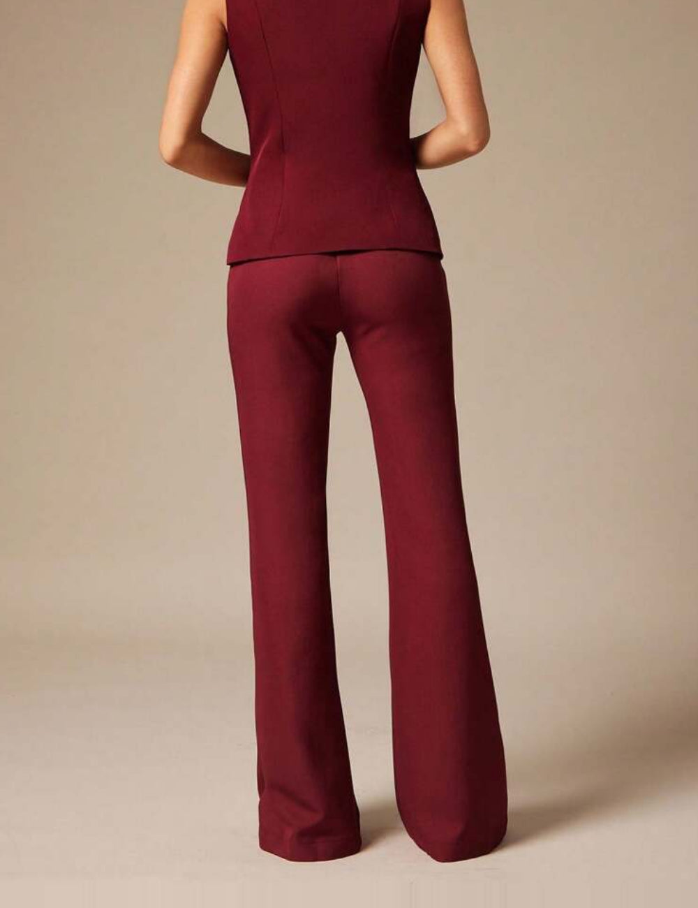 Pantaloni Shein, vișiniu