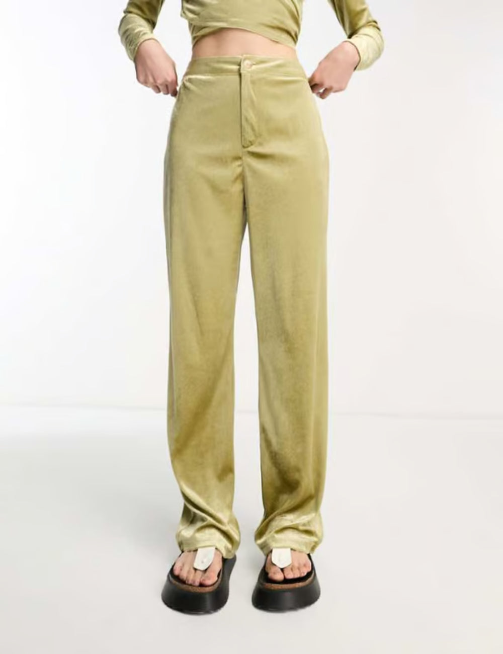 Pantaloni Urban Threads, verde