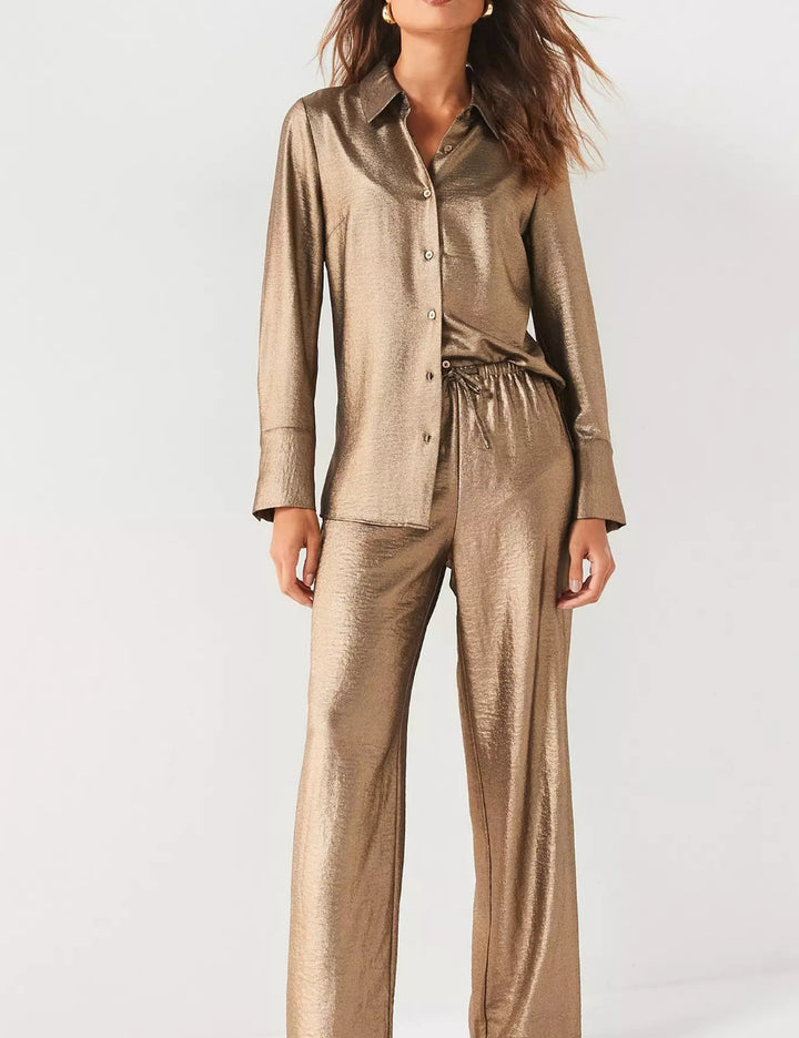 Pantaloni V by Very, auriu