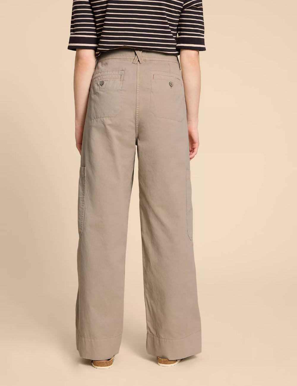 Pantaloni White Stuff, bej