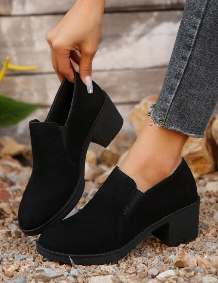 Pantofi cu toc Shein, negru