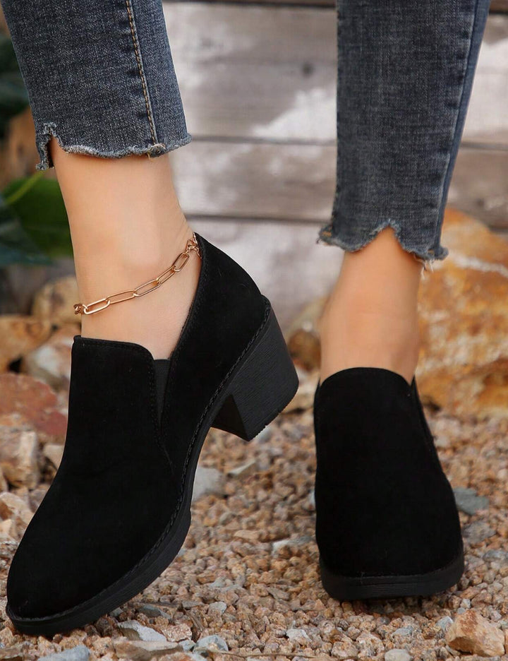 Pantofi cu toc Shein, negru