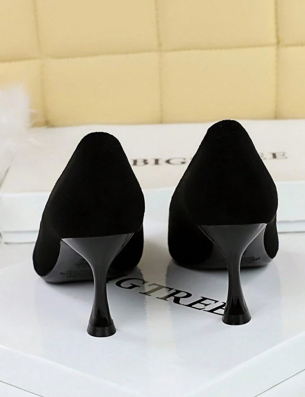 Pantofi cu toc Shein, negru