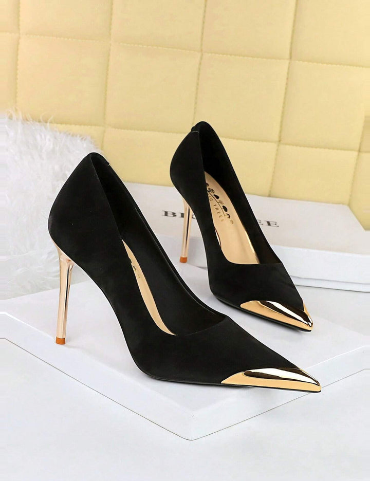 Pantofi cu toc Shein, negru