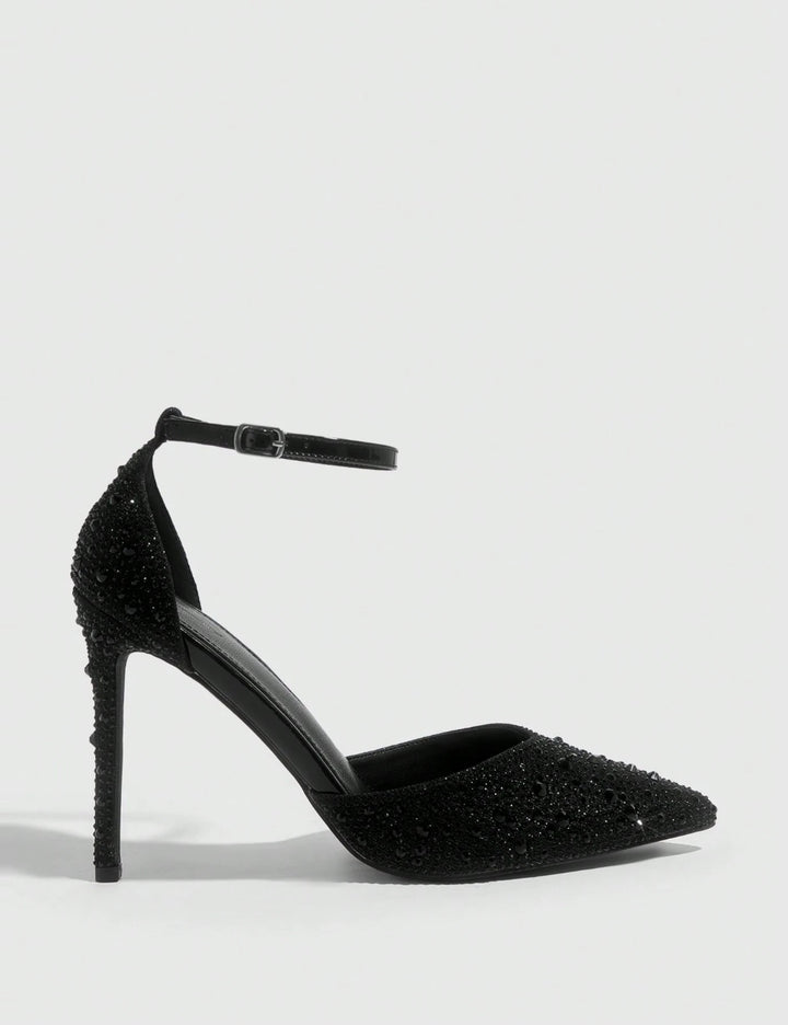 Pantofi cu toc SHEIN, negru