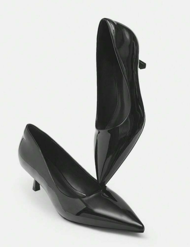 Pantofi cu toc Shein, negru