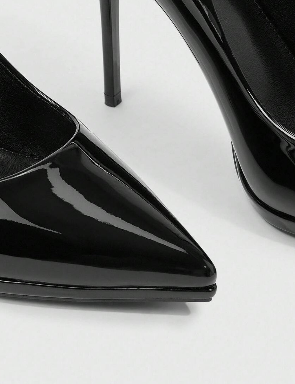 Pantofi cu toc Shein, negru