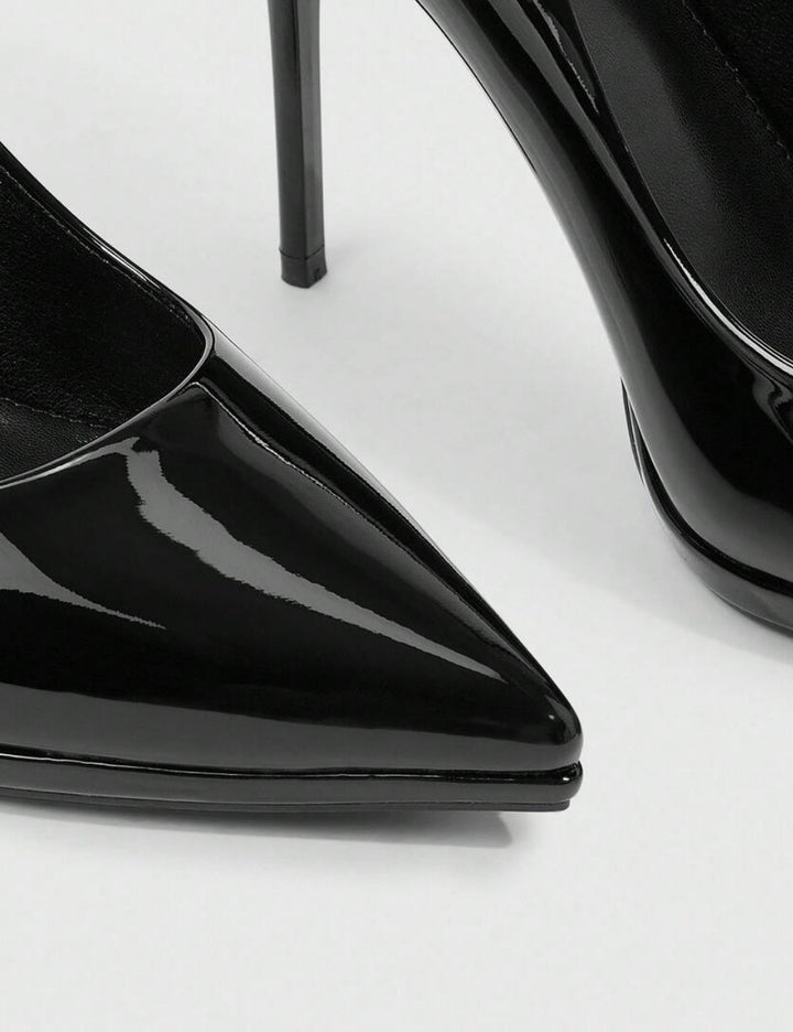 Pantofi cu toc Shein, negru