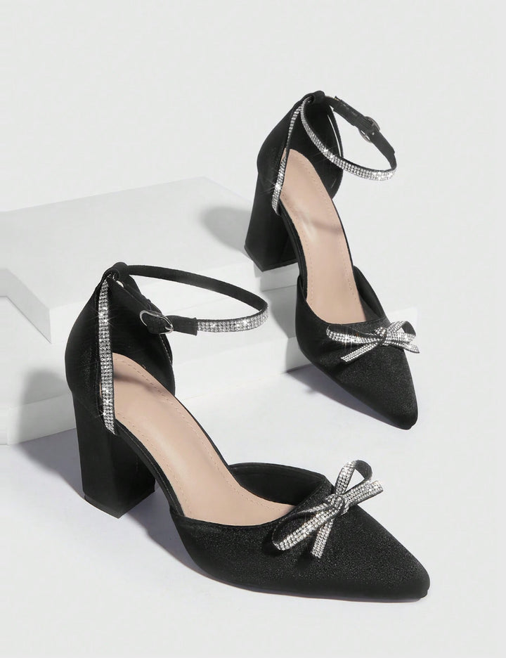 Pantofi cu toc Shein, negru