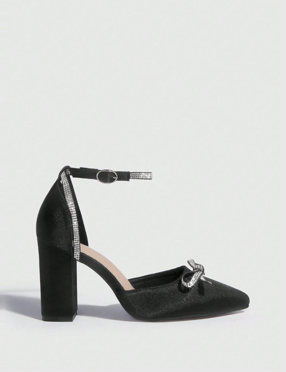 Pantofi cu toc Shein, negru