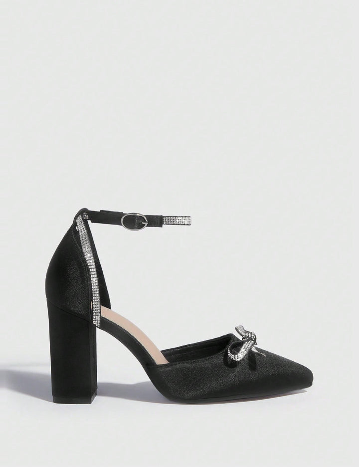 Pantofi cu toc Shein, negru
