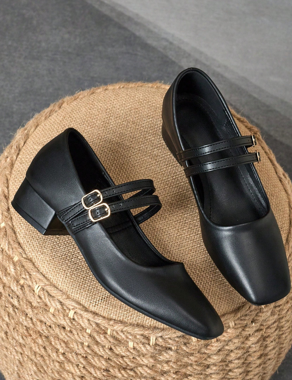 Pantofi cu toc SHEIN, negru