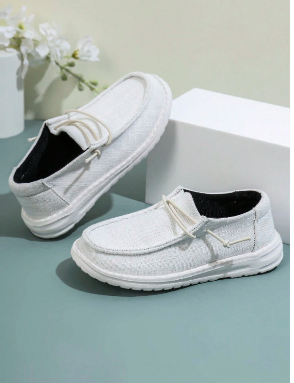 Pantofi Shein, alb
