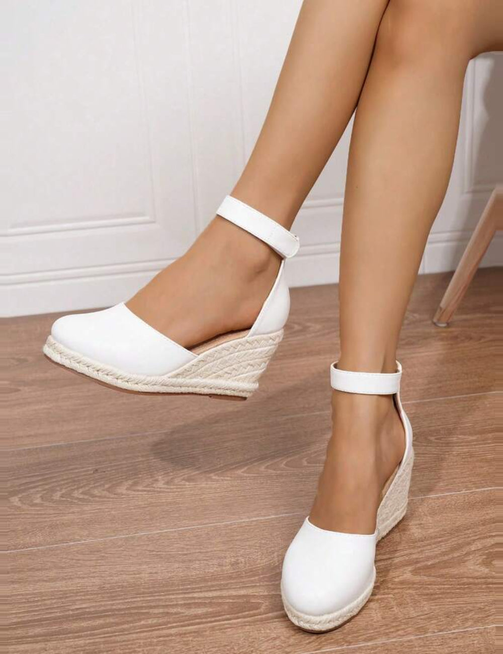 Pantofi Shein, alb