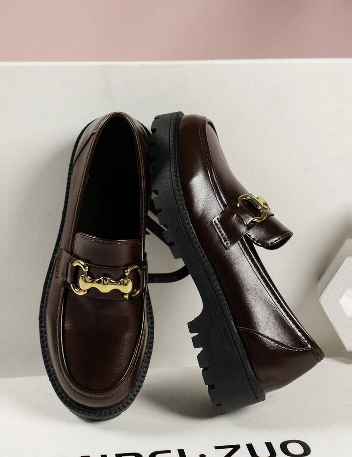 Pantofi Shein, maro