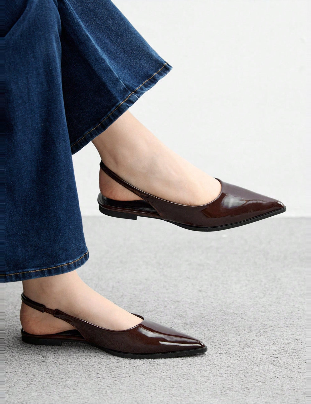 Pantofi SHEIN, maro