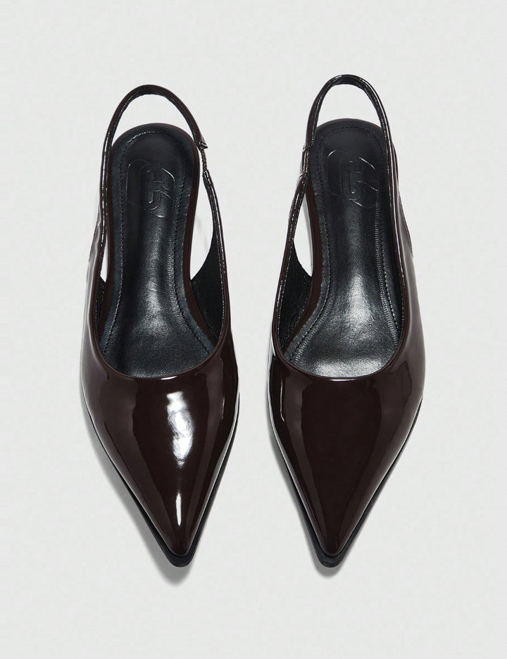 Pantofi SHEIN, maro