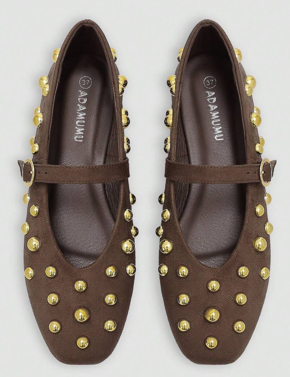 Pantofi Shein, maro