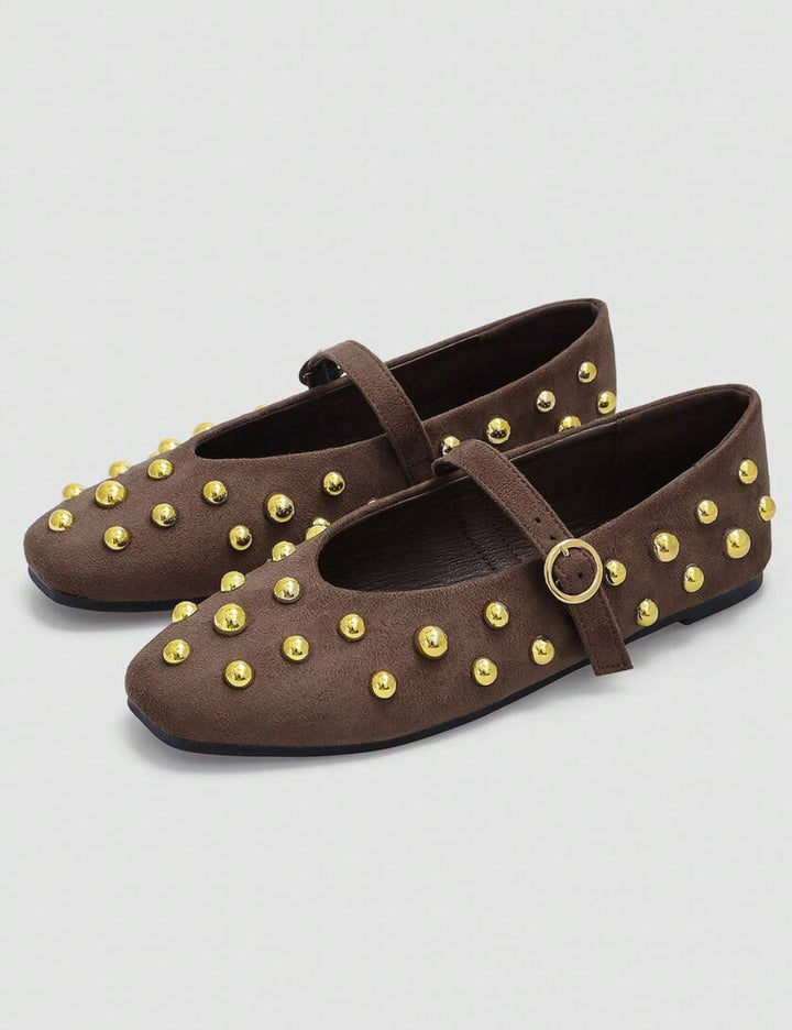 Pantofi Shein, maro