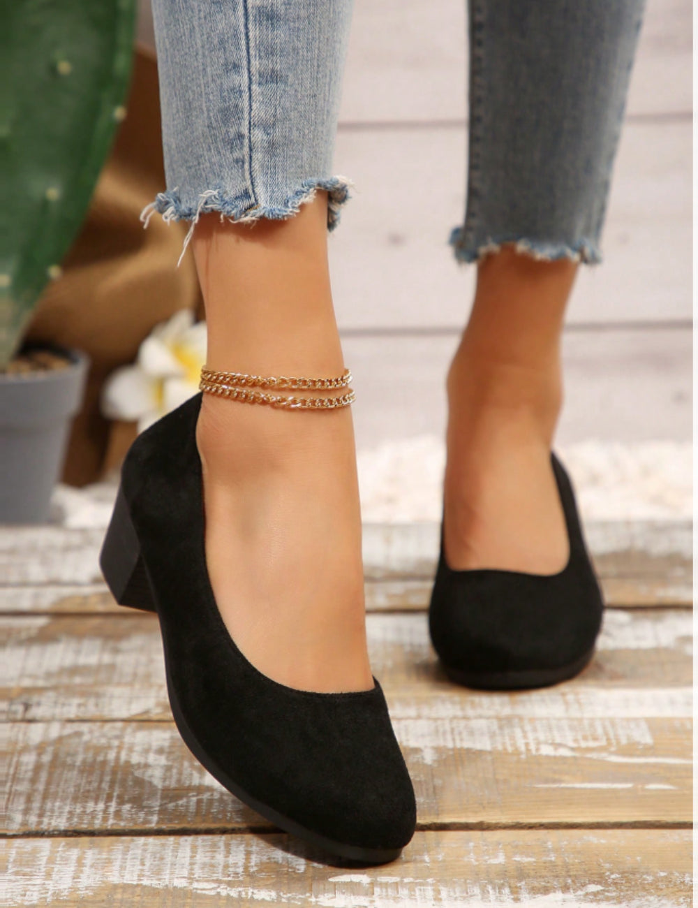 Pantofi Shein, negru