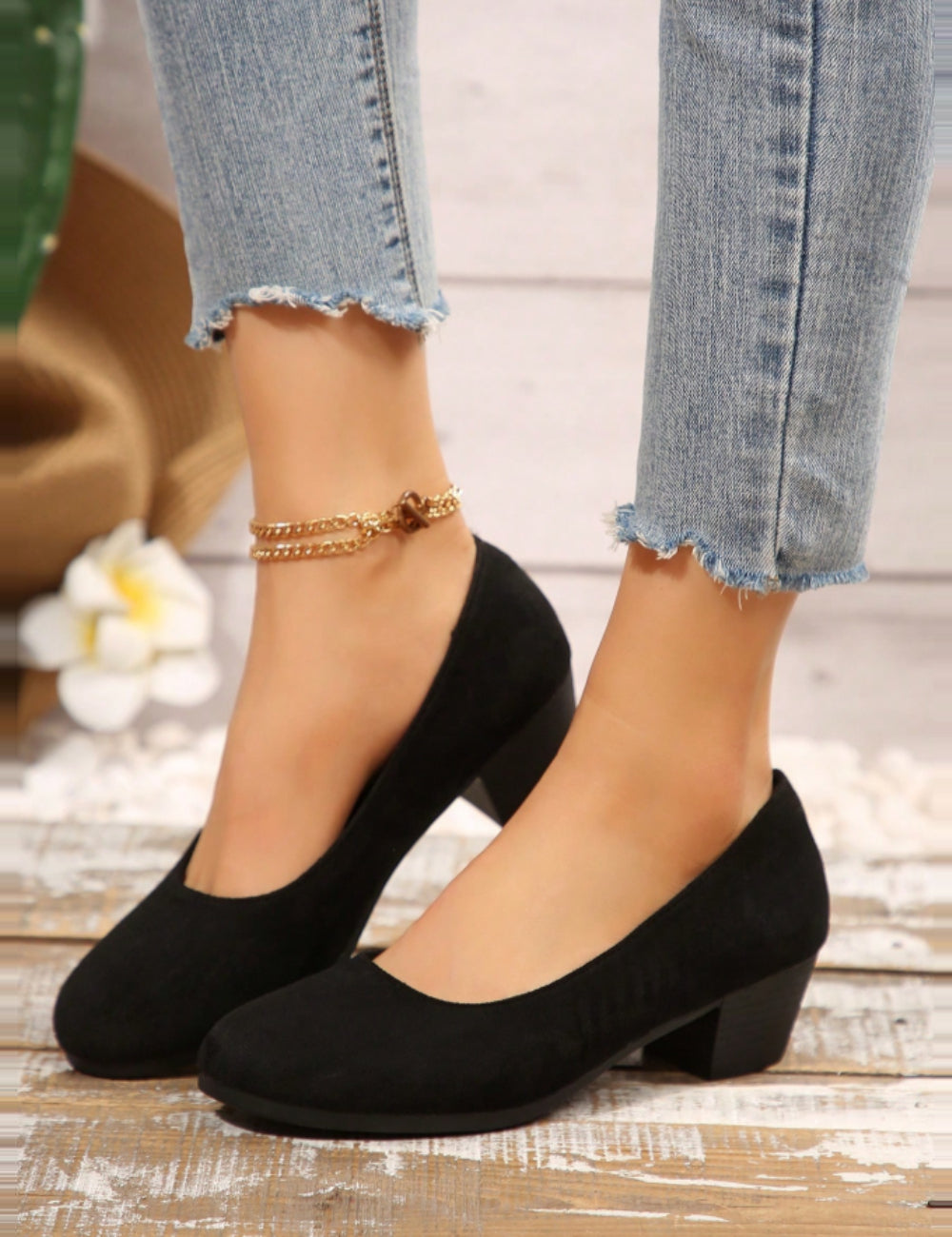 Pantofi Shein, negru
