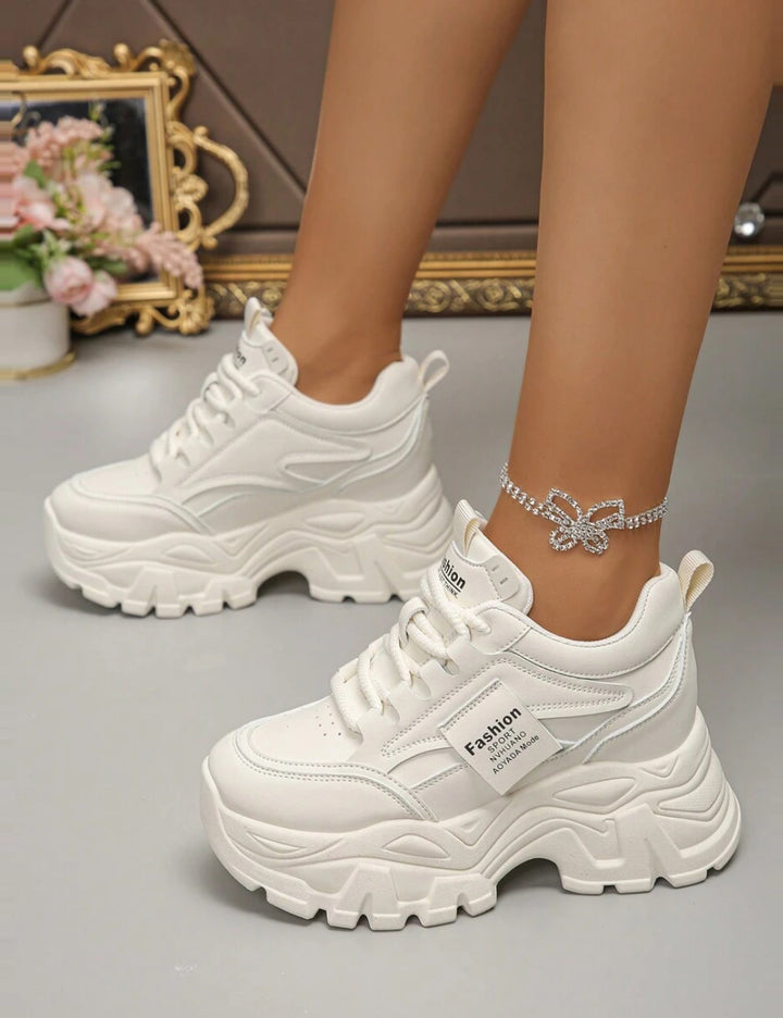 Pantofi Sport Shein, alb