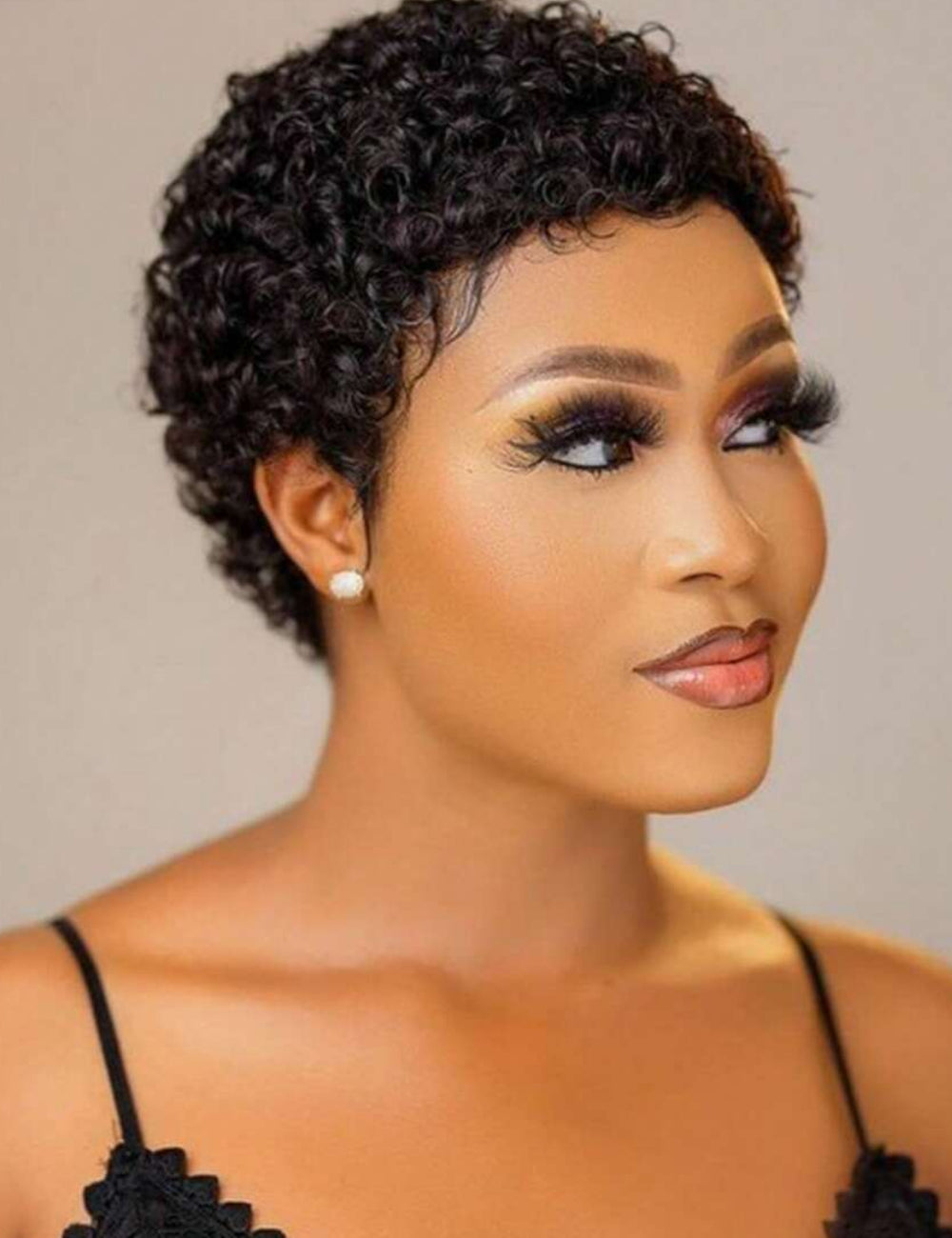 Perucă Shein, brunet