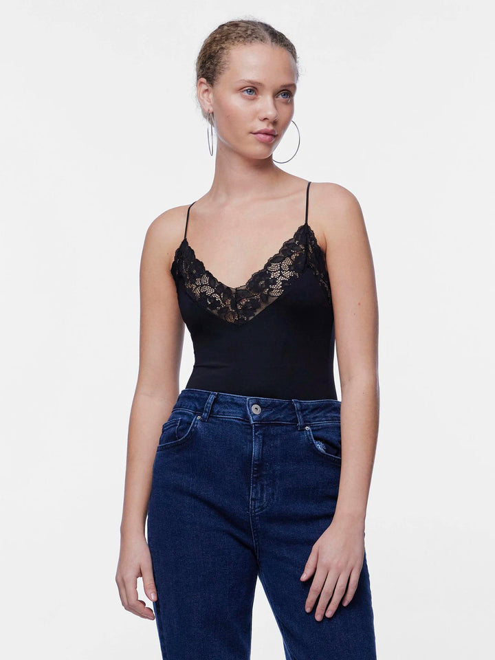 Body PIECES, negru