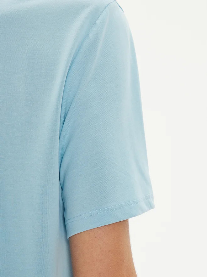 Tricou PIECES, albastru
