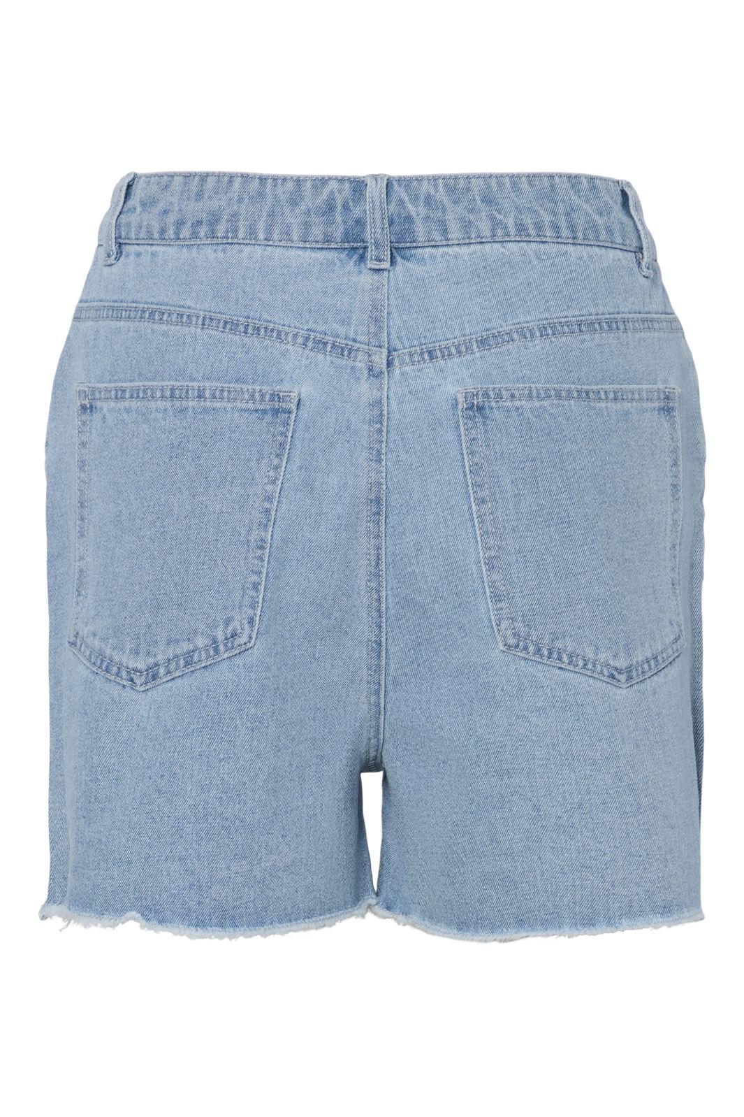 Pantaloni scurți de blugi PIECES, albastru