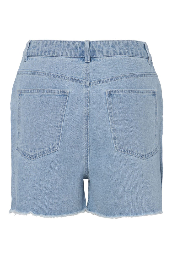 Pantaloni scurți de blugi PIECES, albastru