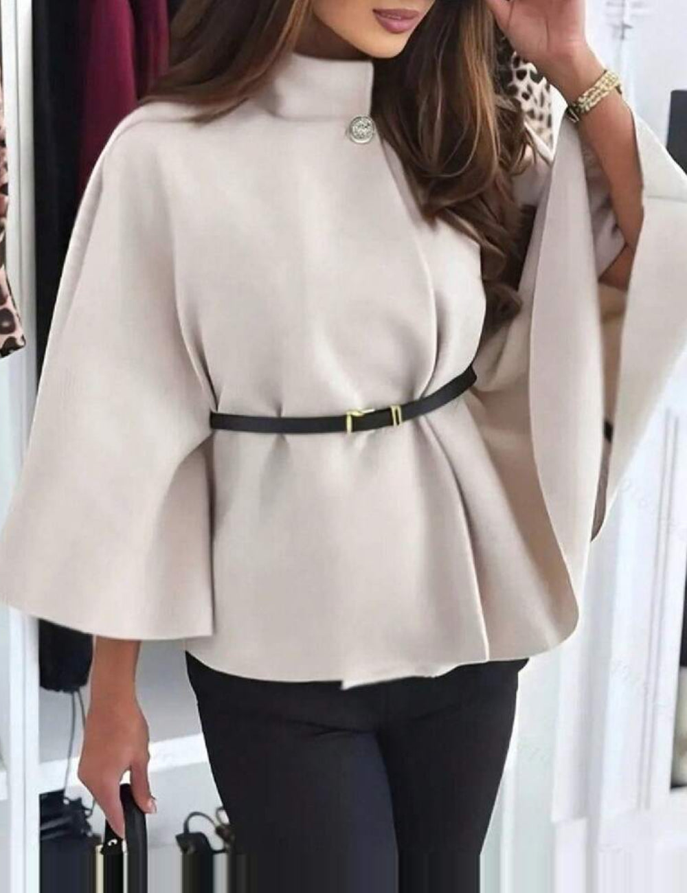 Poncho Shein, bej