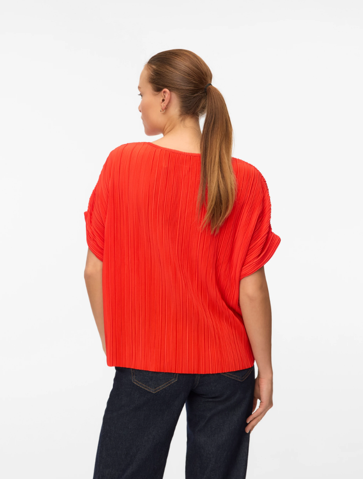 VERO MODA narancssárga póló
