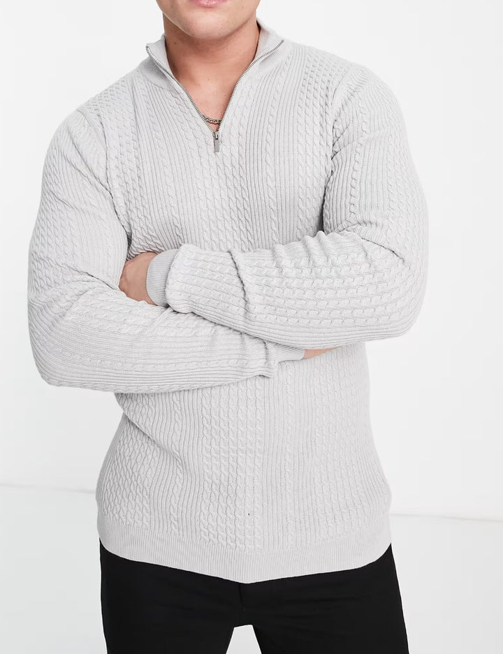 Pulover ASOS, gri