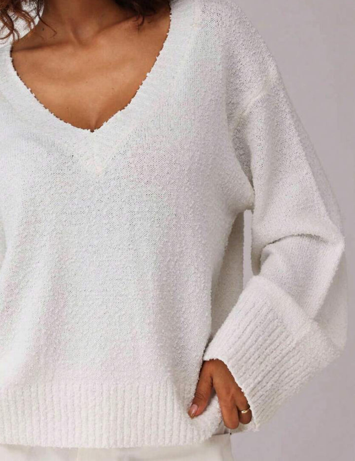 Pulóver Shein Forever 21, fehér