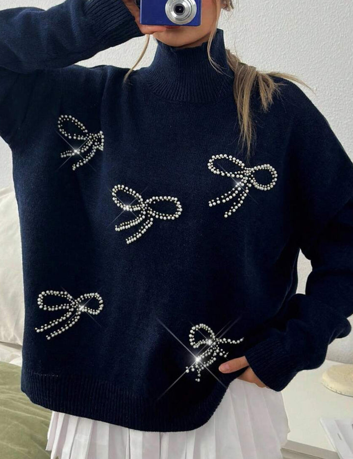 Pulover Shein, bleumarin