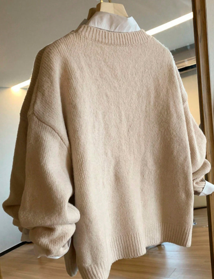 Pulover Shein, crem