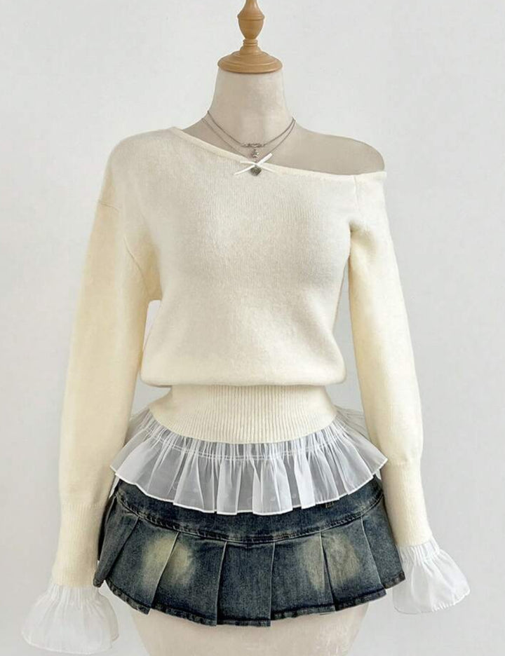 Pulover Shein, crem